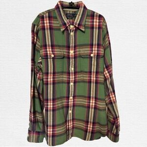 Polo Ralph Lauren custom fit flannel shirt size XL